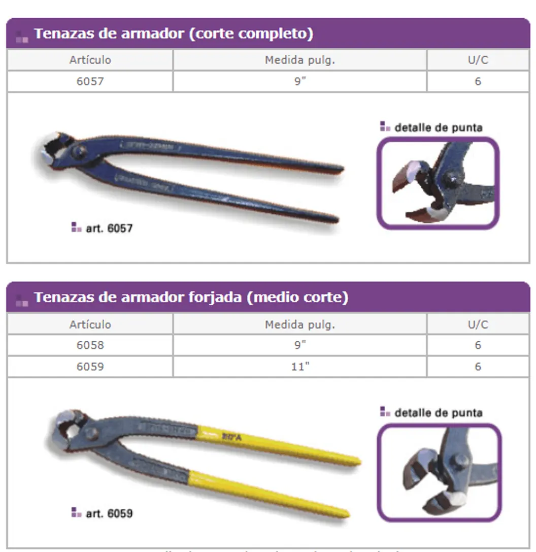Línea 6000 — ficha de catálogo 7