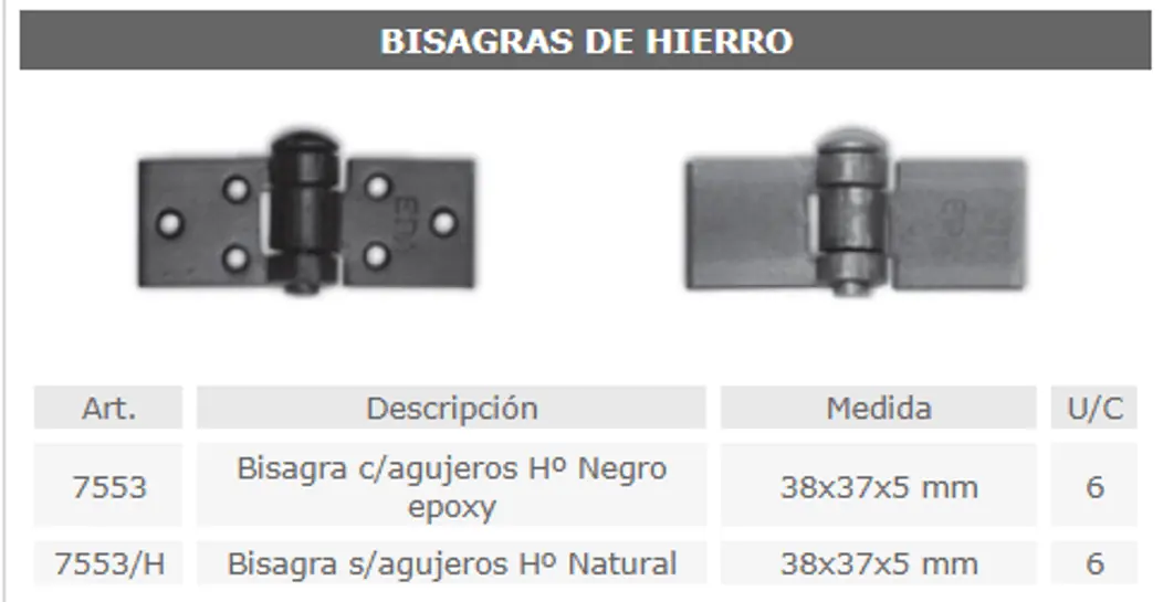 Línea 7500 / 7700 — ficha de catálogo 10