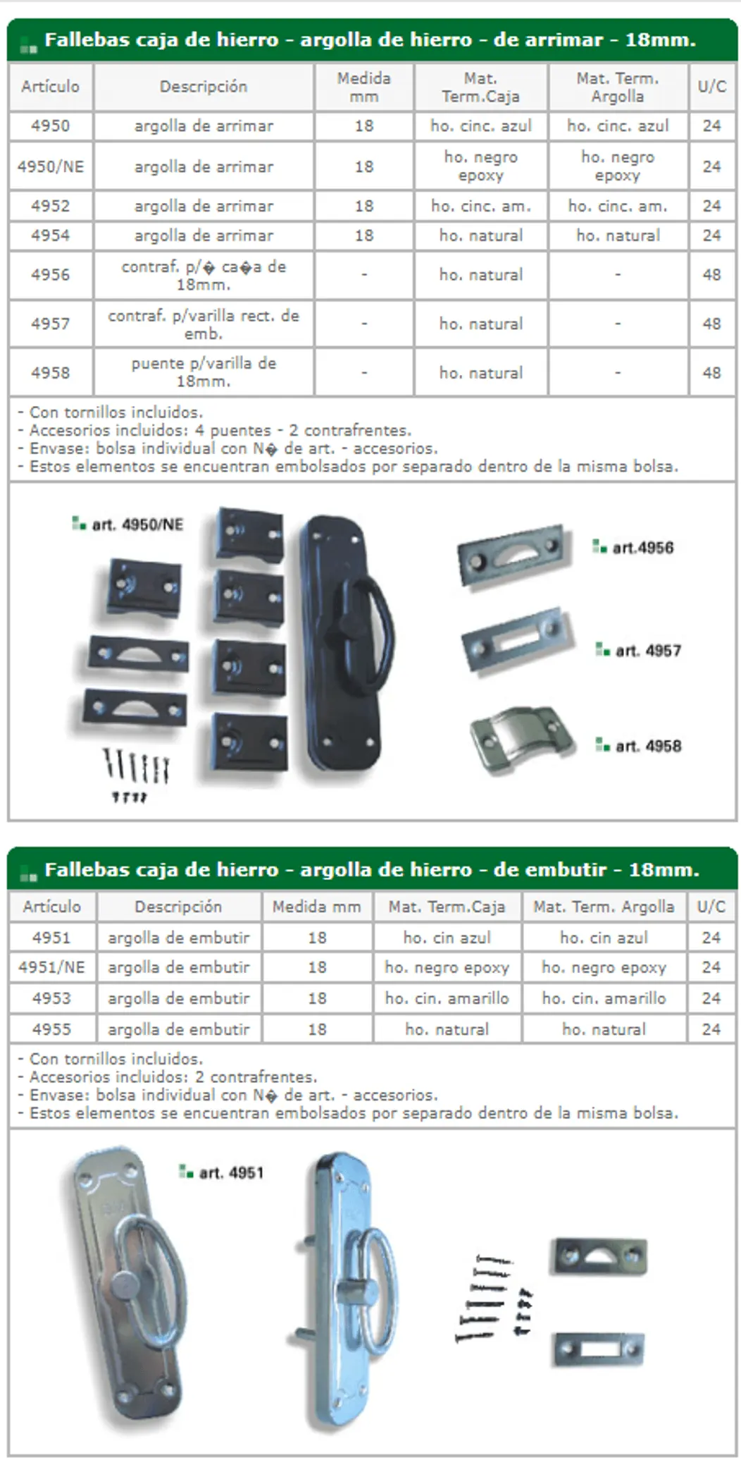 Fallebas — ficha de catálogo 5