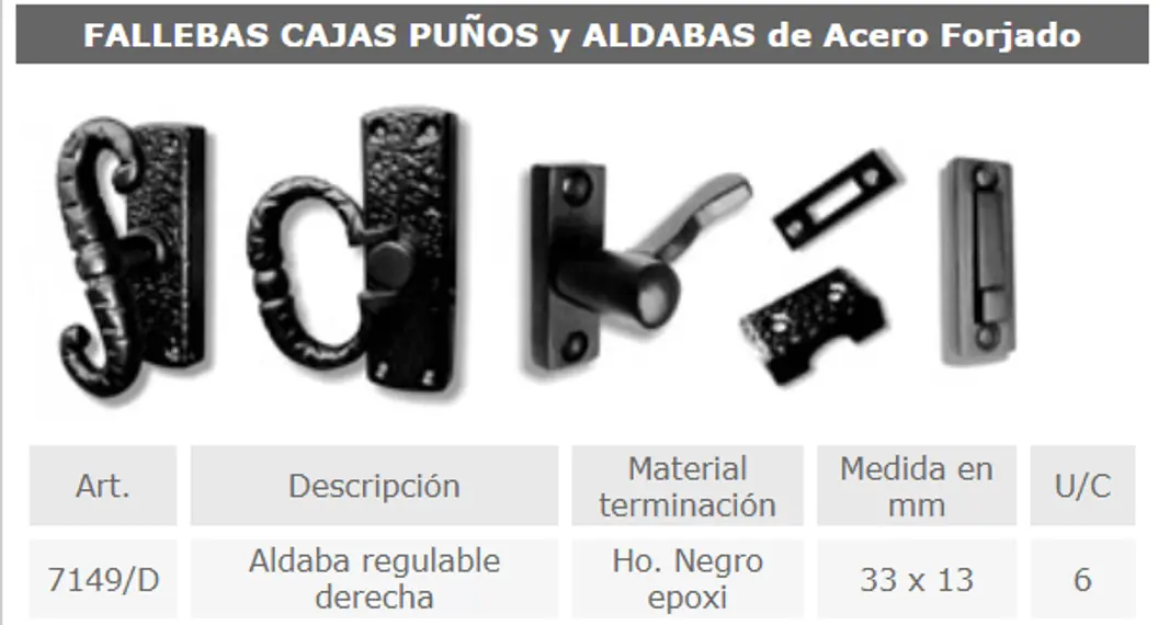 Línea 7500 / 7700 — ficha de catálogo 19